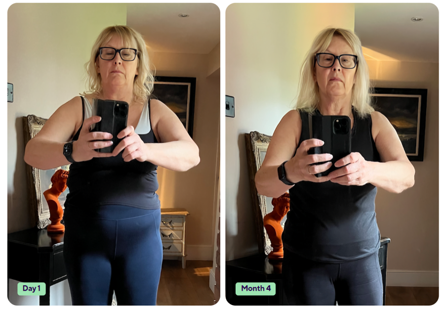 Julia -  Lost 11kgs in 4 months. "Whilst the medication undoubtedly helps with the weight loss, for me, the biggest support is the counselling. My coach, Maria is really supportive. To have someone that gives you ideas on what you can change and then you hold yourself accountable which is what I think is needed for long term success."